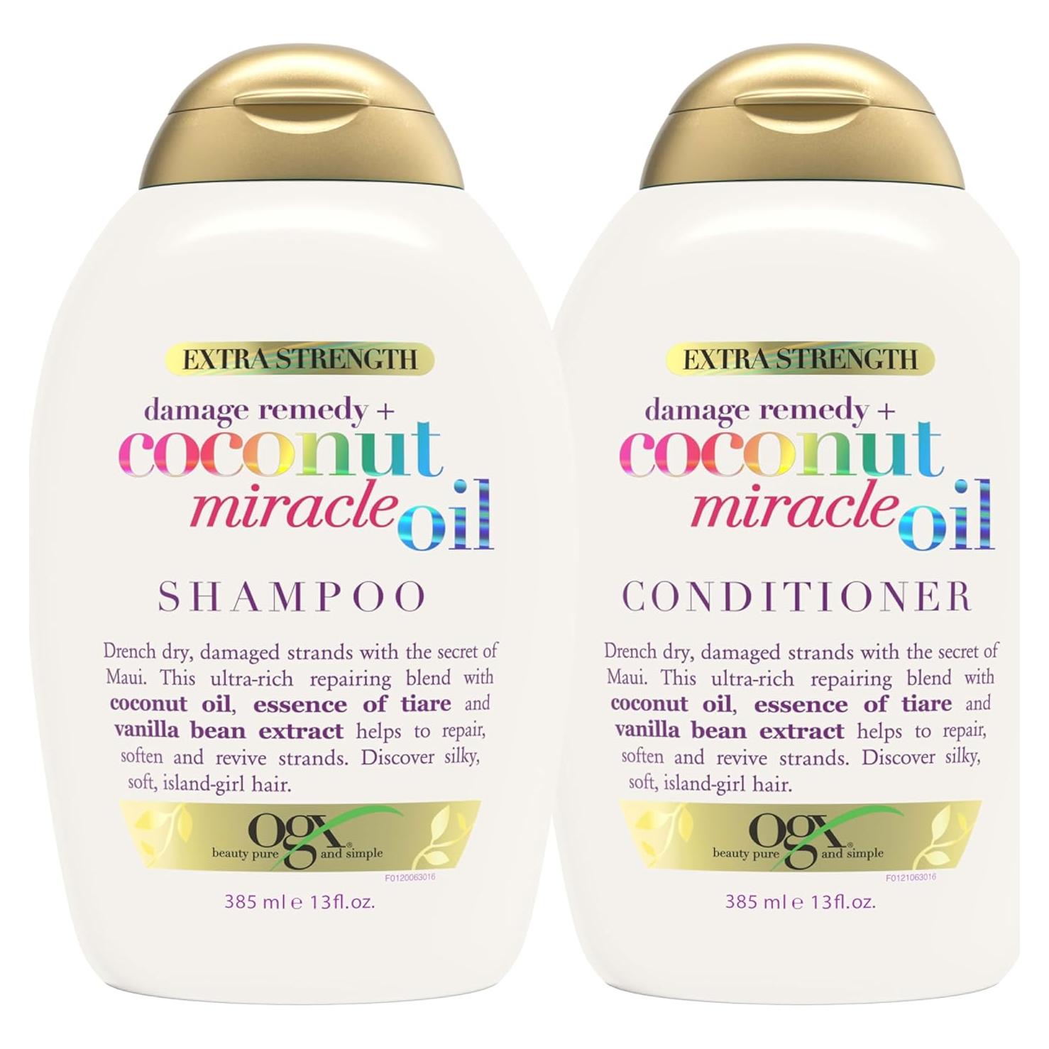 Champú y Acondicionador OGX Reparación de Daños 384 ml