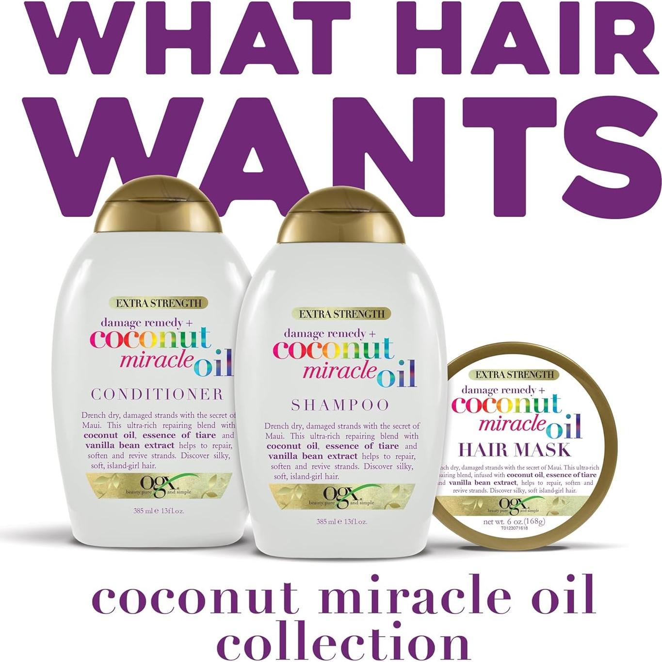 Champú y Acondicionador OGX Reparación de Daños 384 ml