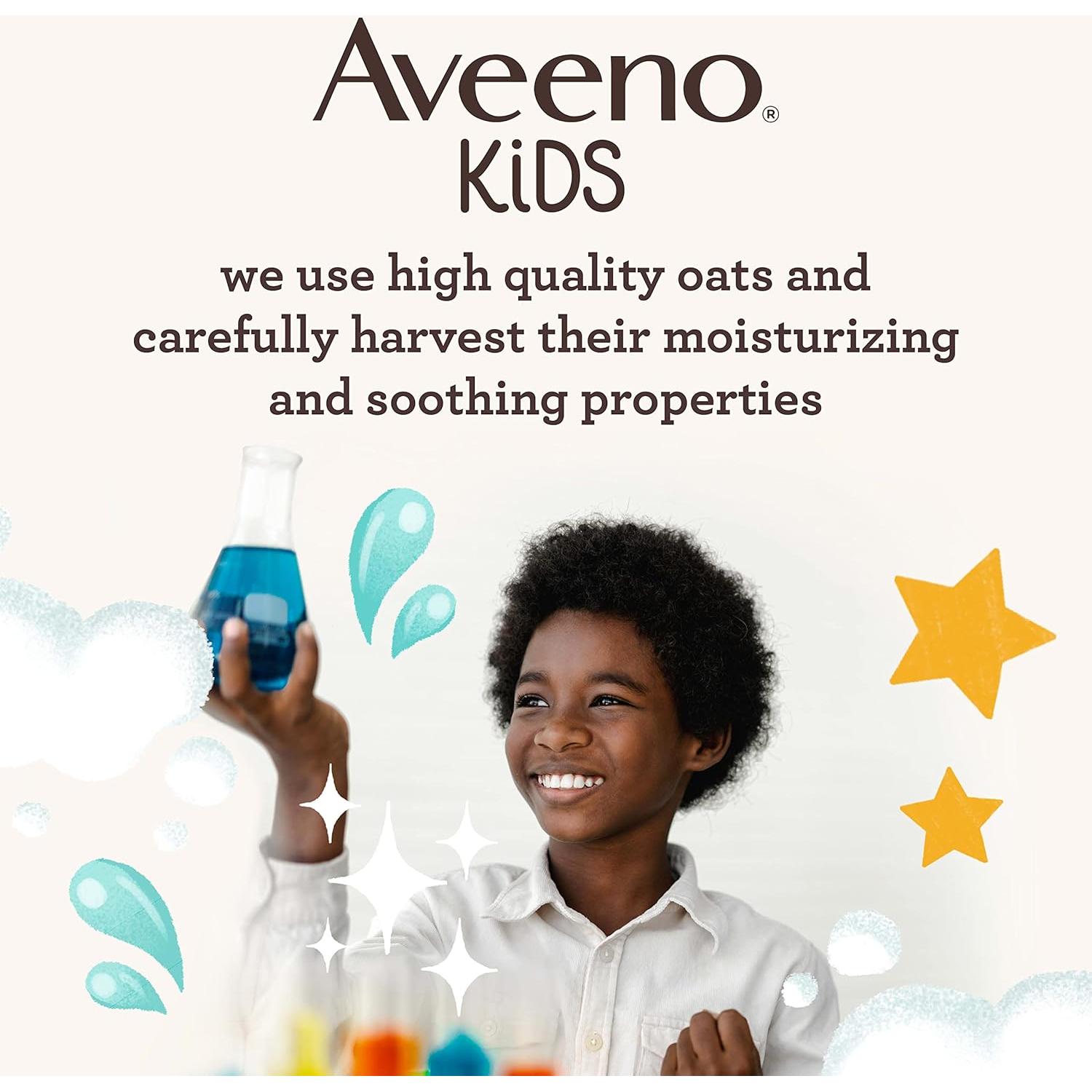 Aveeno Niños Champú y Acondicionador 2-en-1 354 ml Hipoalergénico