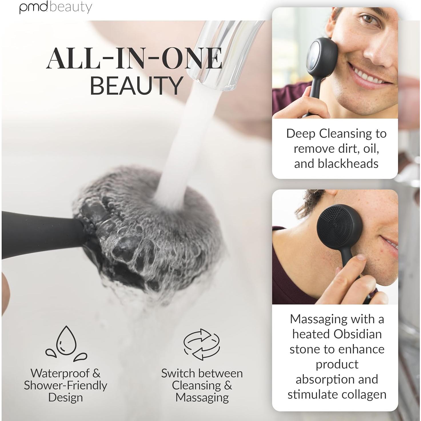 Dispositivo de Limpieza Facial PMD Beauty Clean Pro OB - Silicona y Calor