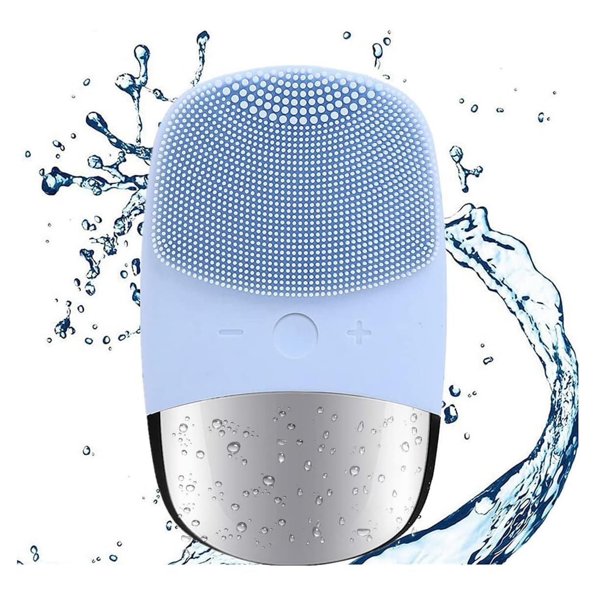 Cepillo Facial Limpiador MEGAN Eléctrico Silicona IPX7 3 en 1