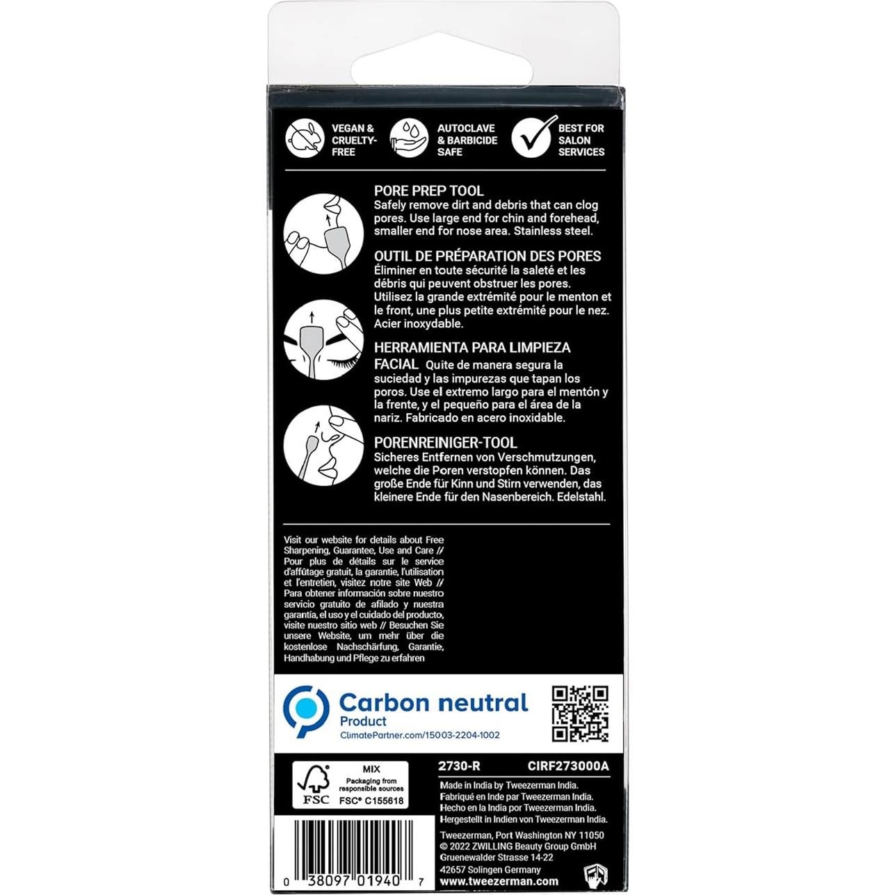 Herramienta de Preparación de Poros Tweezerman 2730-R