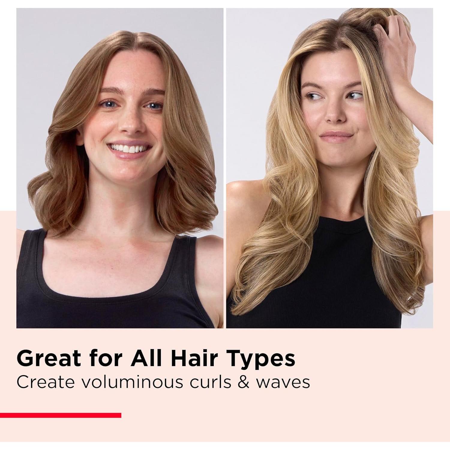 Cepillo Calentado Revlon 1" con Aceite de Coco - Rizos Brillantes