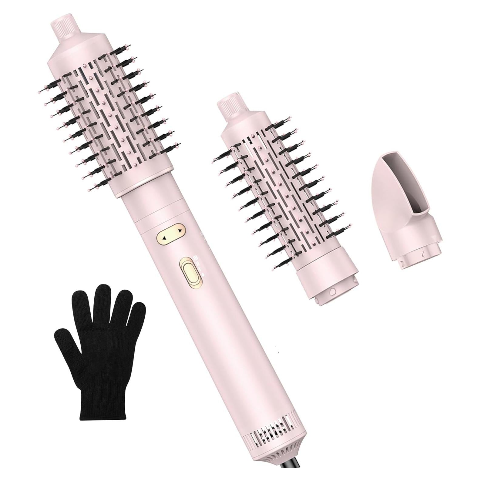 Cepillo Secador de Pelo Rotatorio Trylater 3 en 1 con 2 Cepillos