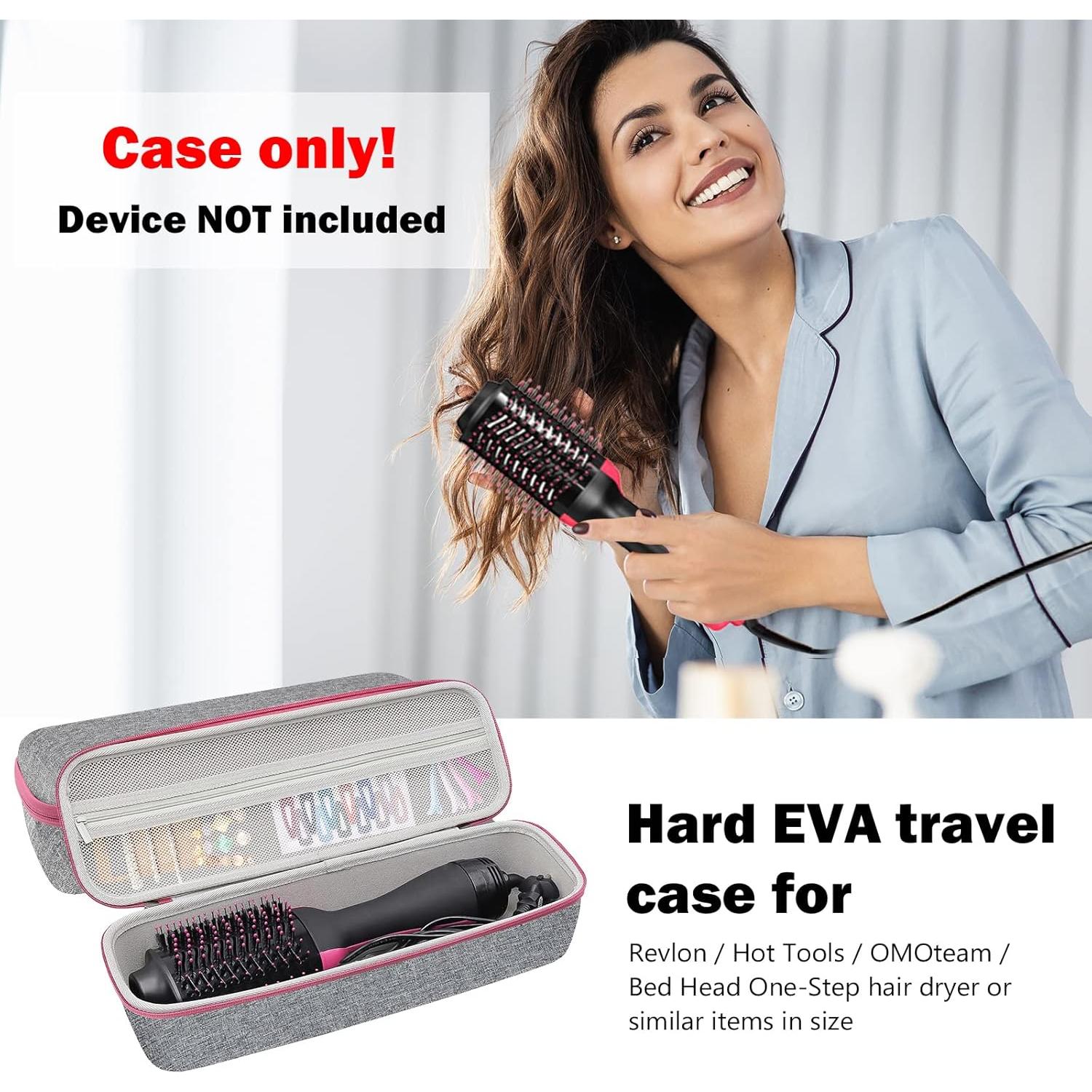 Funda Dura de Viaje ProCase para Secador Revlon One-Step - Gris