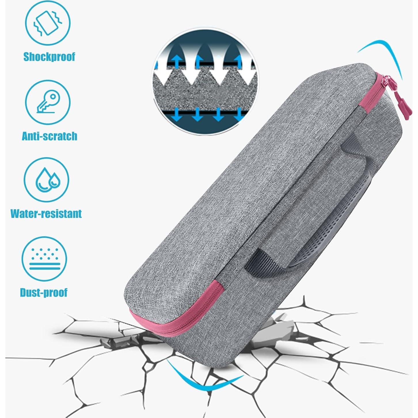 Funda Dura de Viaje ProCase para Secador Revlon One-Step - Gris