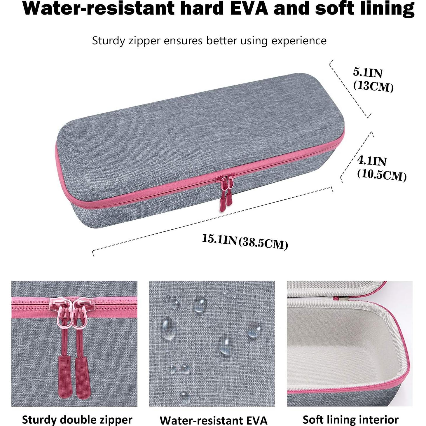 Funda Dura de Viaje ProCase para Secador Revlon One-Step - Gris