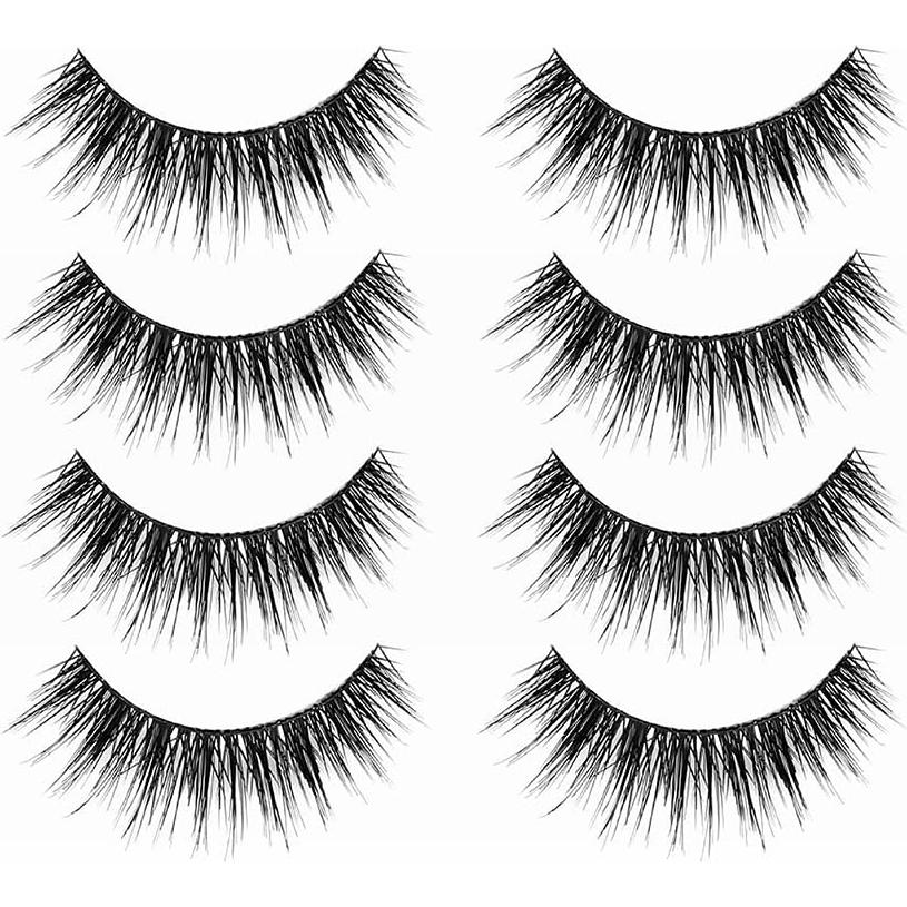 Pestañas Postizas Ardell Doble 207 - Volumen Doble, 4 Pares