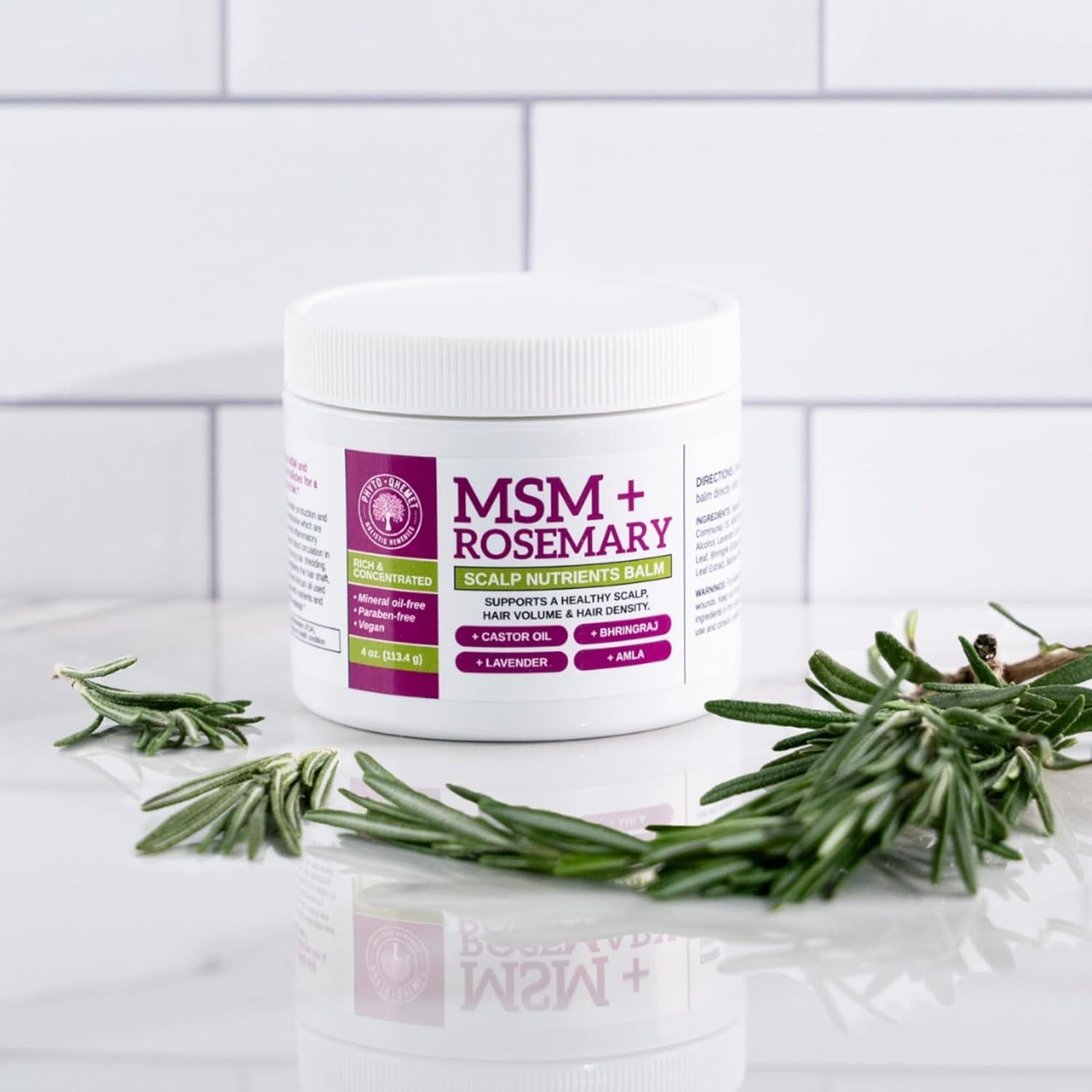 Bálsamo Nutritivo para Cuero Cabelludo Qhemet Biologics 113g