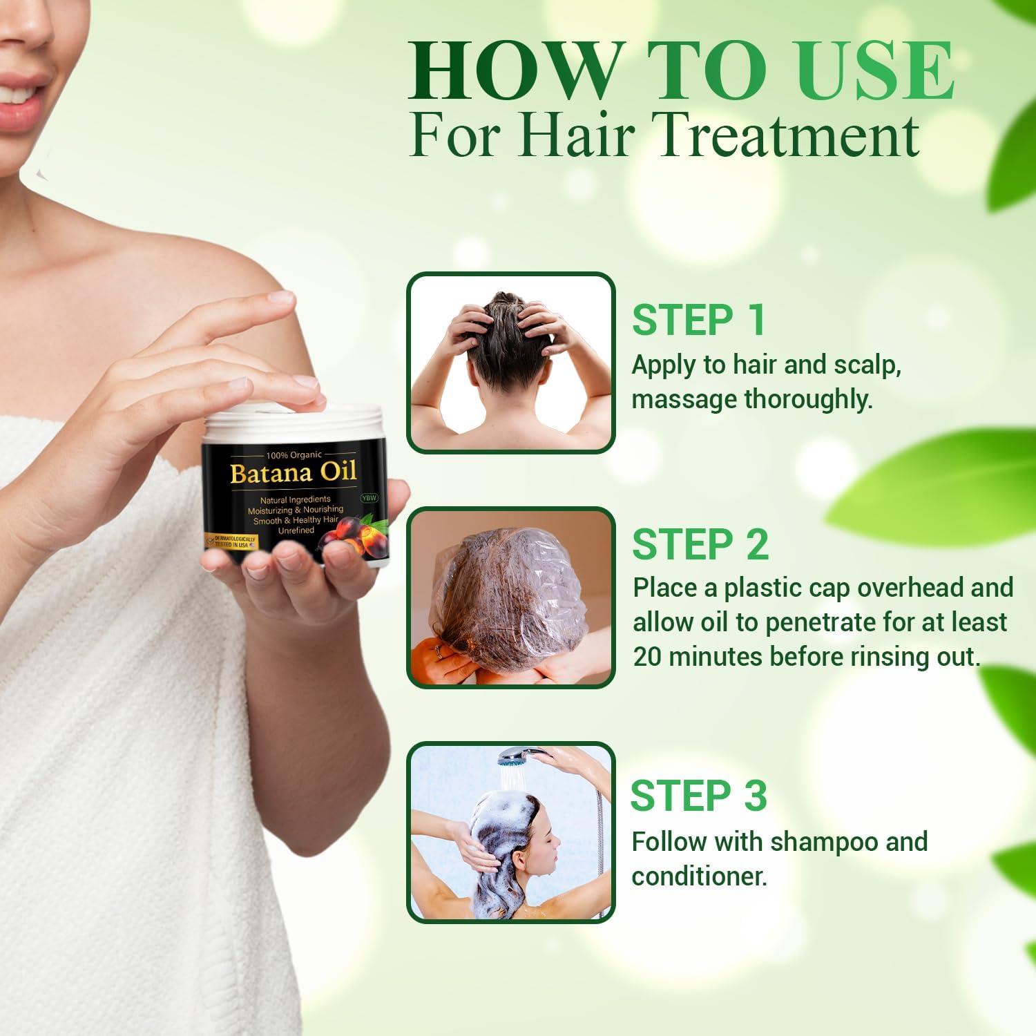 Aceite de Batana Crudo YBW 100% Puro 50g - Crecimiento Cabello