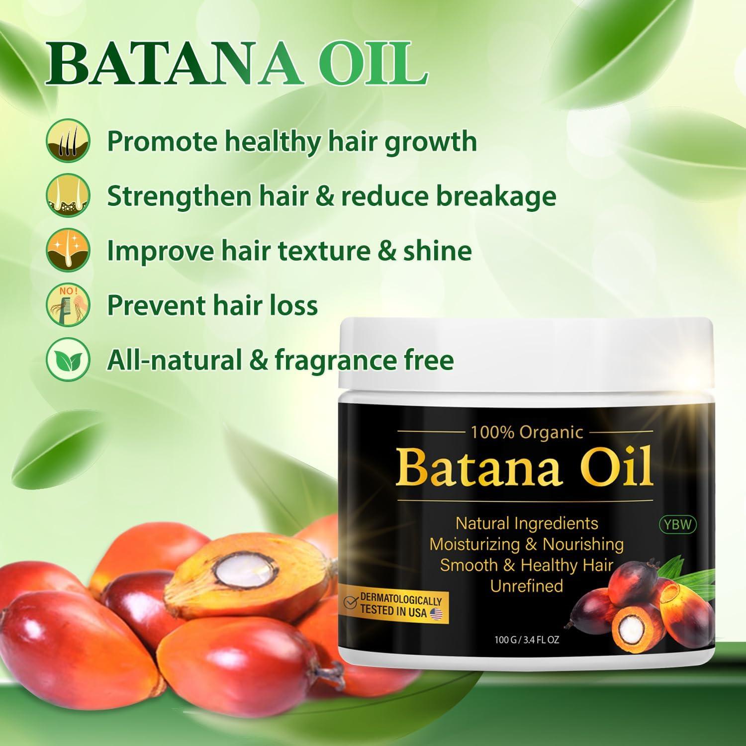 Aceite de Batana Crudo YBW 100% Puro 50g - Crecimiento Cabello