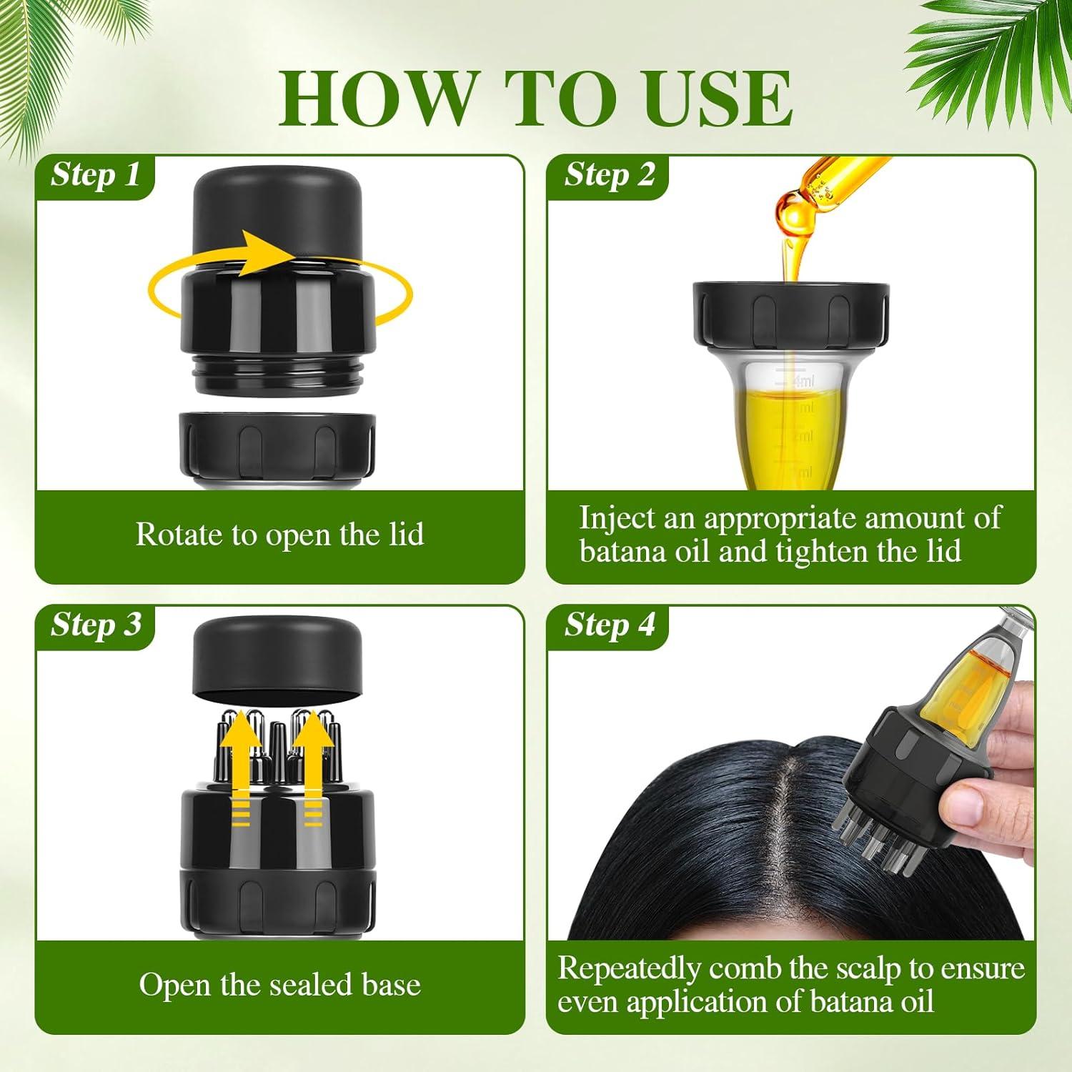 Aceite de Batana y Romero para Crecimiento del Cabello 59.87 ml