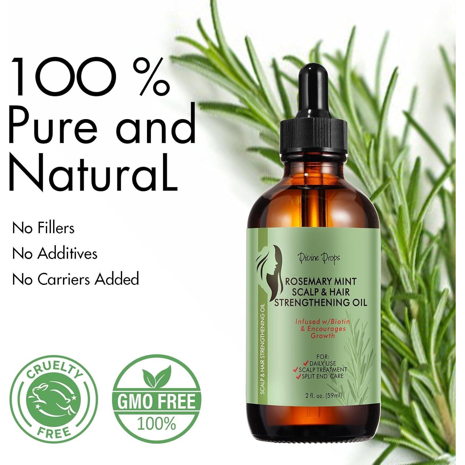 Aceite de Romero Orgánico LUXMIEL 60ml - Crecimiento y Fortalecimiento