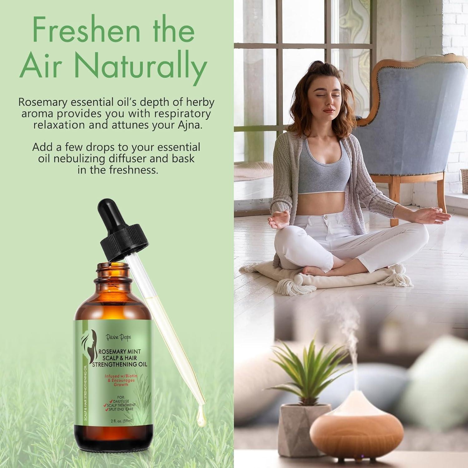 Aceite de Romero Orgánico LUXMIEL 60ml - Crecimiento y Fortalecimiento