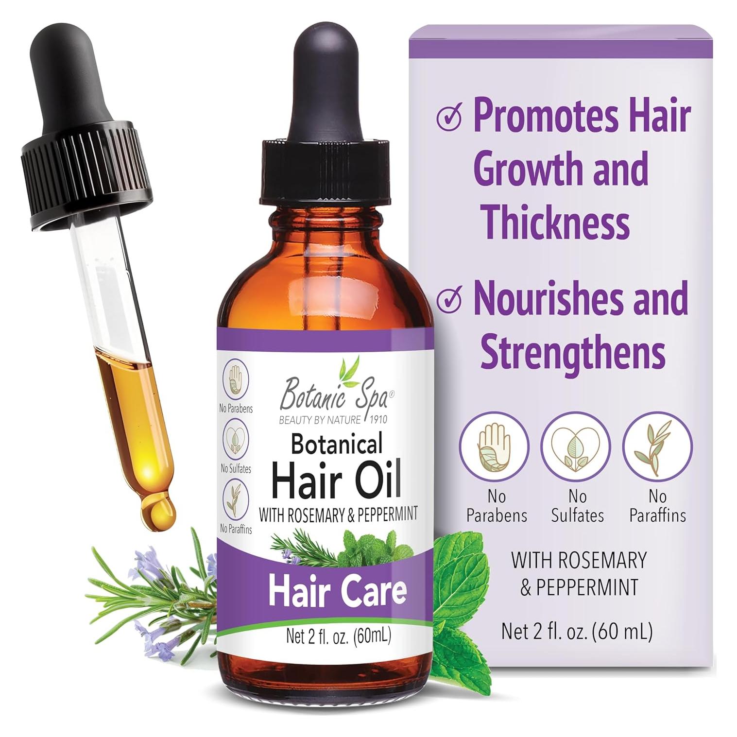 Aceite Capilar Botánico Botanic Choice con Romero y Menta 59 ml