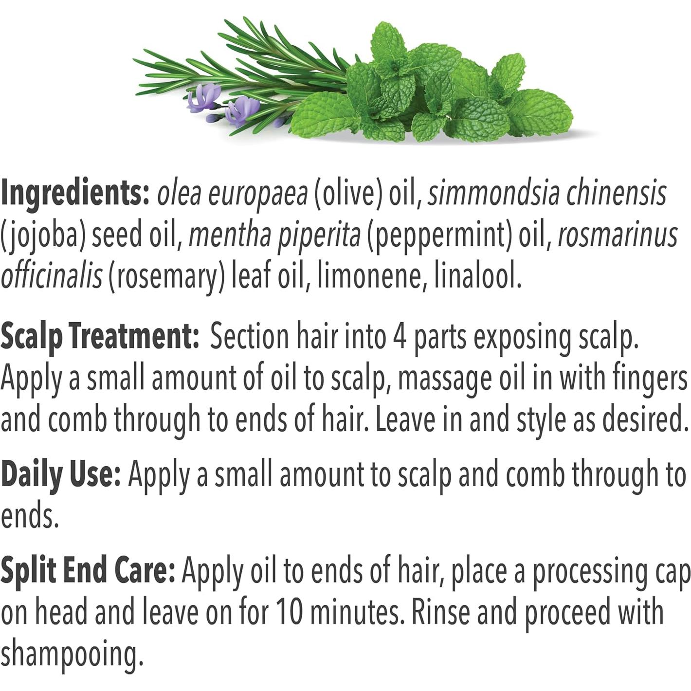 Aceite Capilar Botánico Botanic Choice con Romero y Menta 59 ml