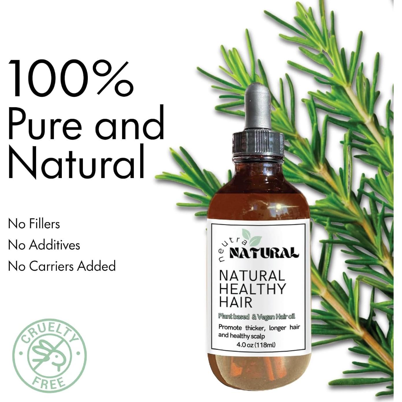 Aceite Capilar Natural Vegano Neutra Natural 118ml Hidratante