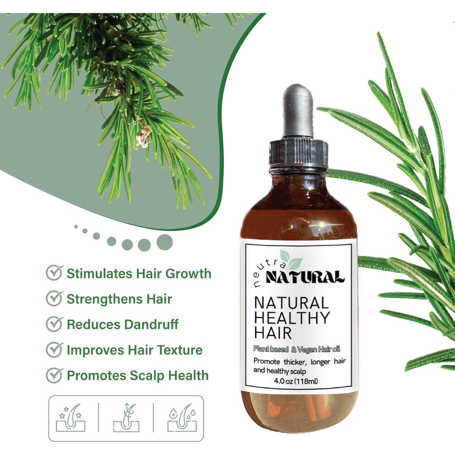 Aceite Capilar Natural Vegano Neutra Natural 118ml Hidratante