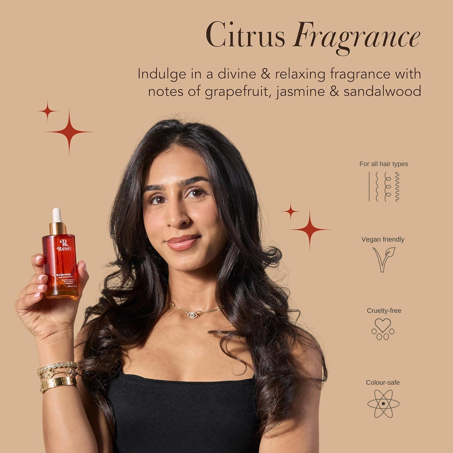 Aceite Natural para Crecimiento del Cabello Resèt 100 ml