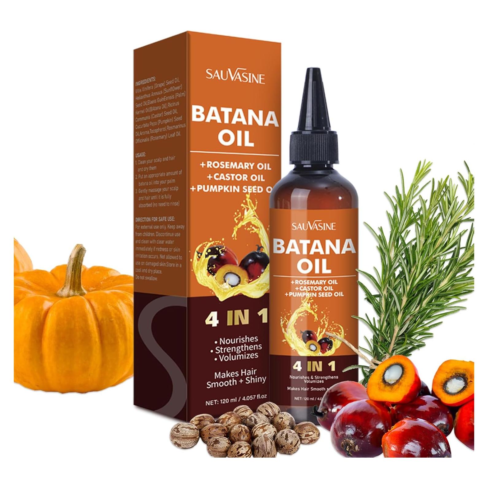 Aceite de Batana Orgánico 4 en 1 120mL - Nutrición y Reparación