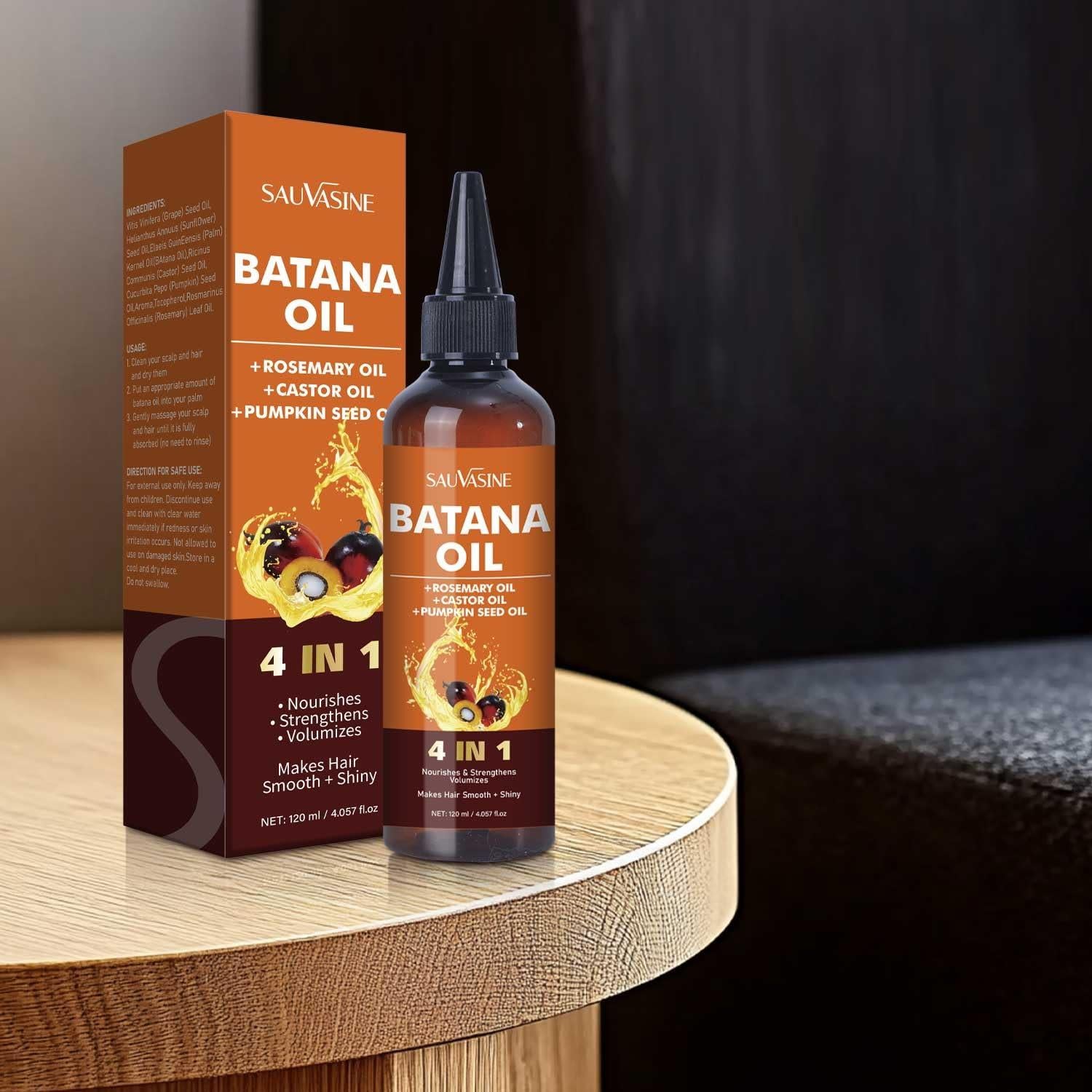 Aceite de Batana Orgánico 4 en 1 120mL - Nutrición y Reparación