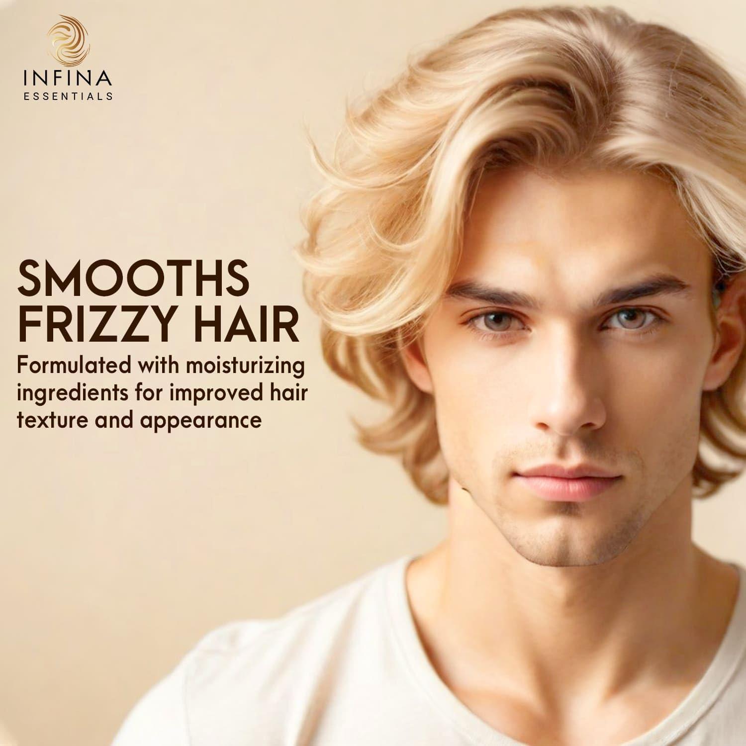 Juego de Champú y Acondicionador Ricino INFINA ESSENTIALS 473 ml