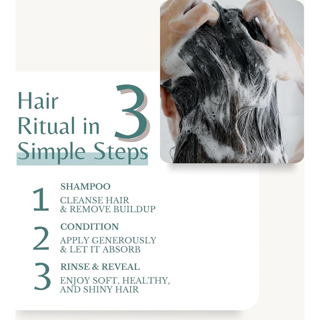 Juego de Champú y Acondicionador Edenika Romero 473 ml Anti-Pérdida