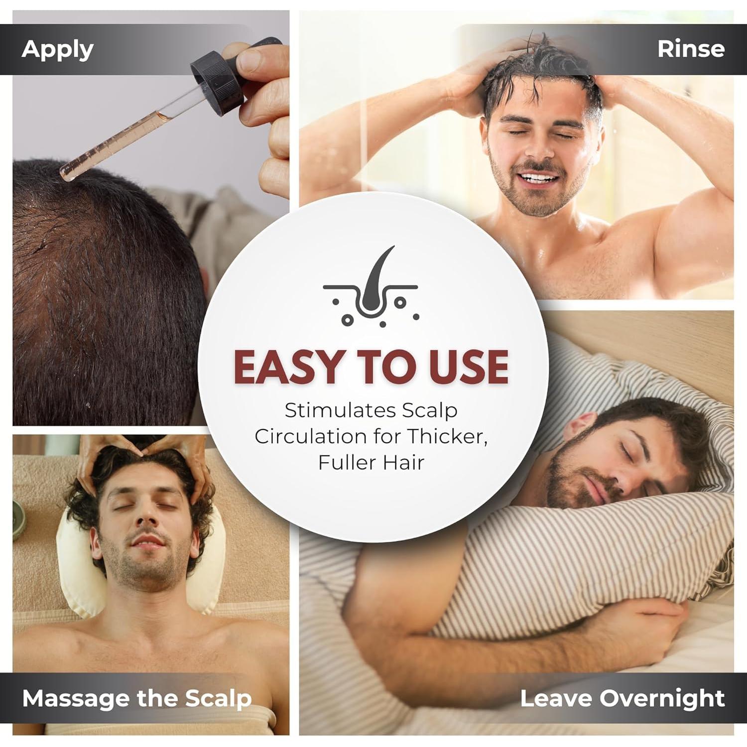 Aceite Natural Cinnagrow para Crecimiento del Cabello 60 ml