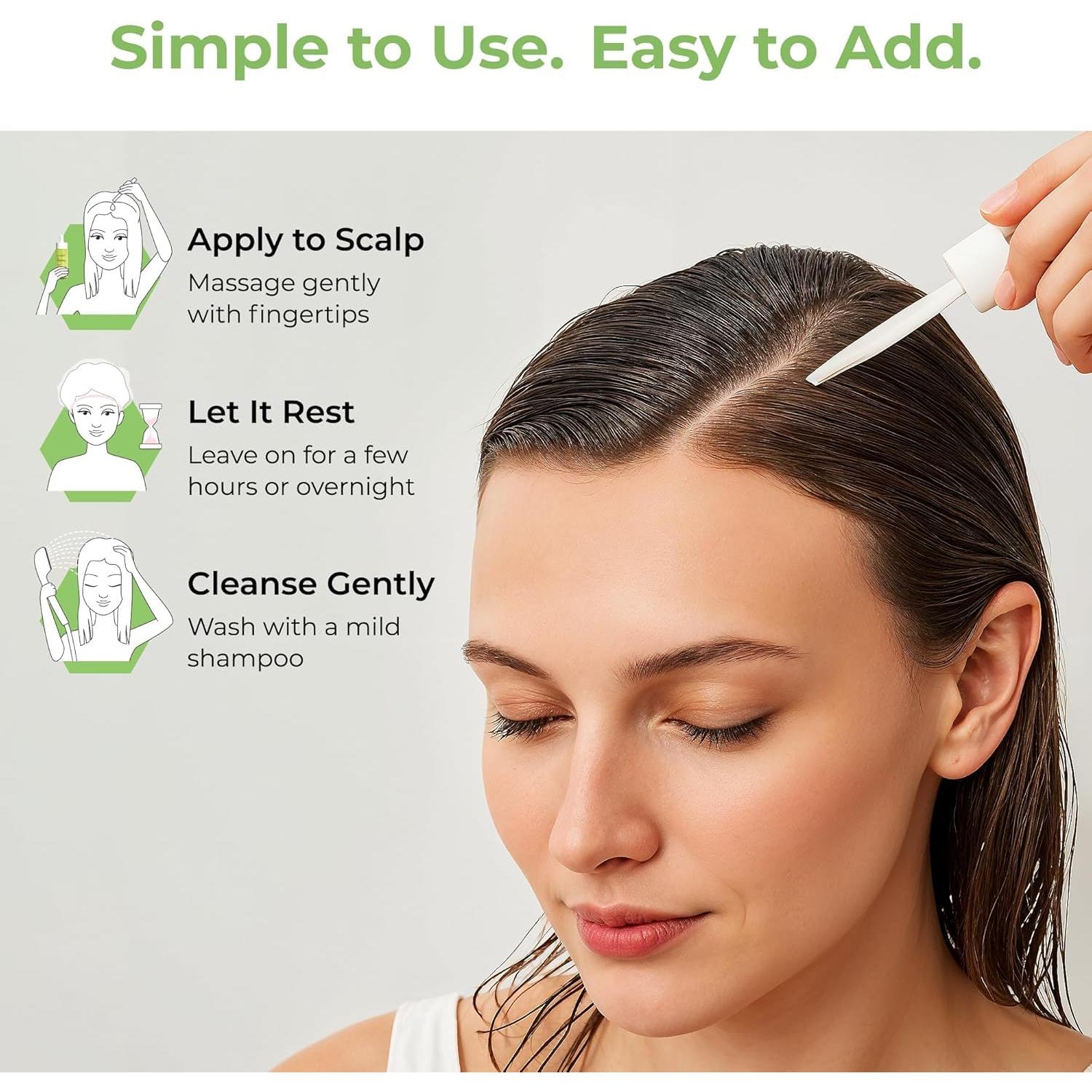 Aceite Fortalecedor para Cabello Ghori 59ml Romero Menta Biotina