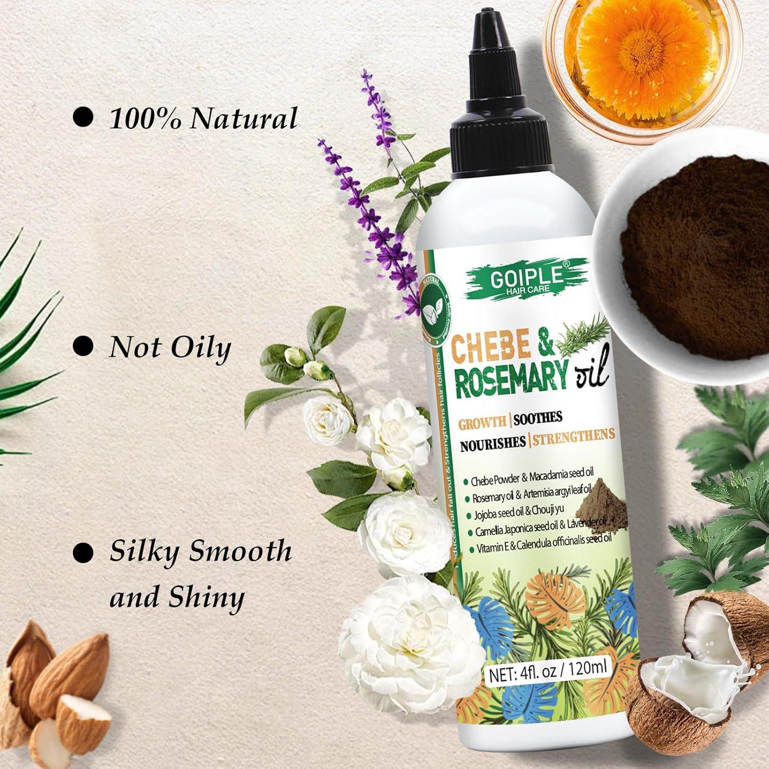 Aceite de Chebe y Romero WOZUTUNT 118 ml - Crecimiento Cabello