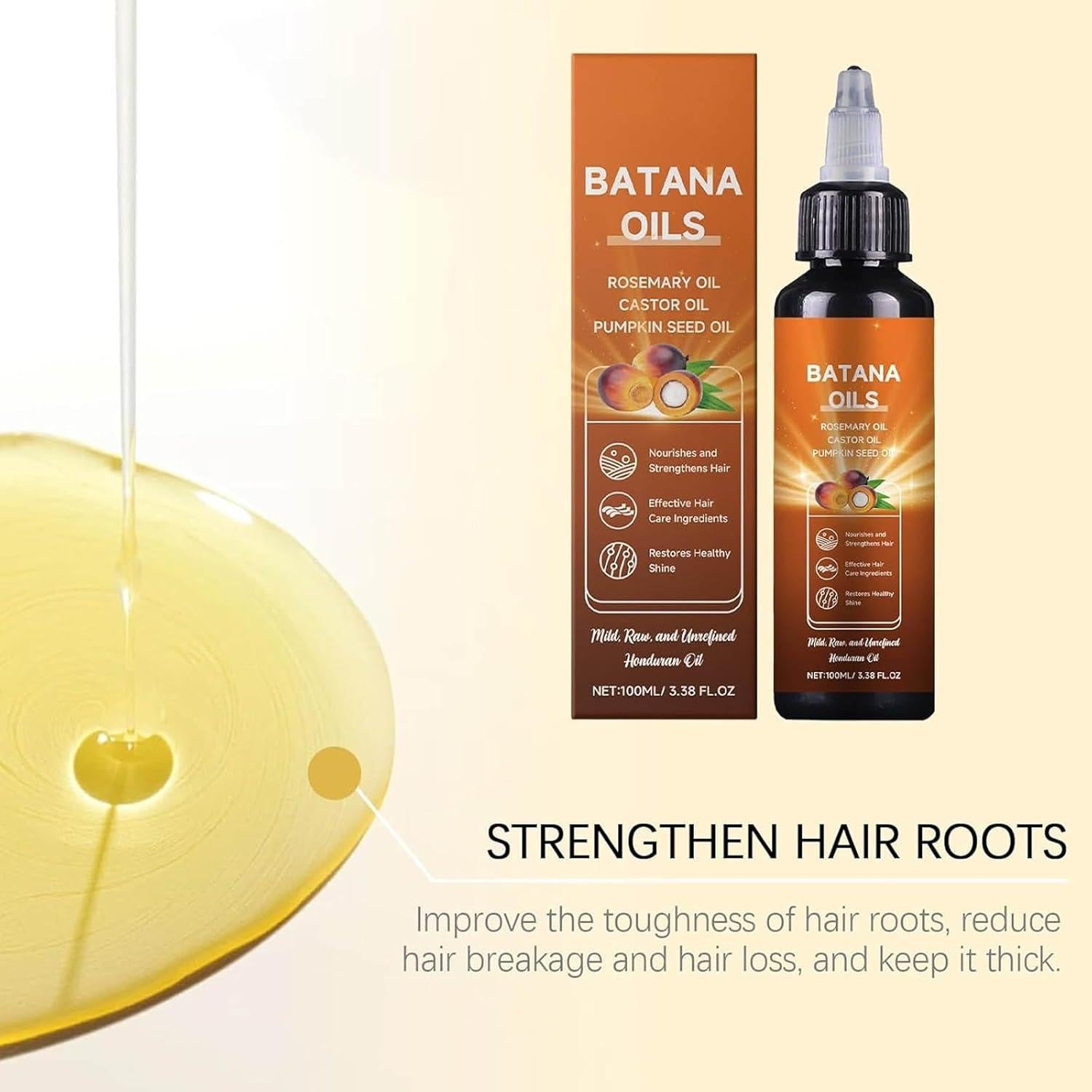 Aceite de Batana 100ml - Crecimiento y Nutrición del Cabello