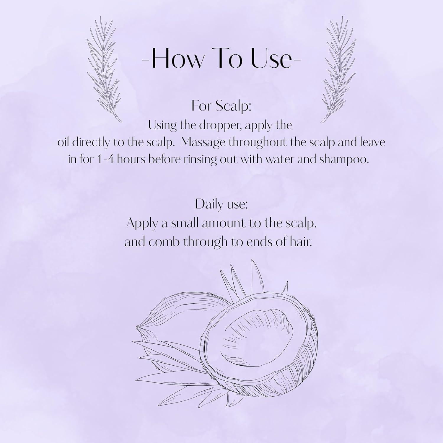 Suero Crecimiento Capilar Ariez Aceite Coco y Romero 55ml