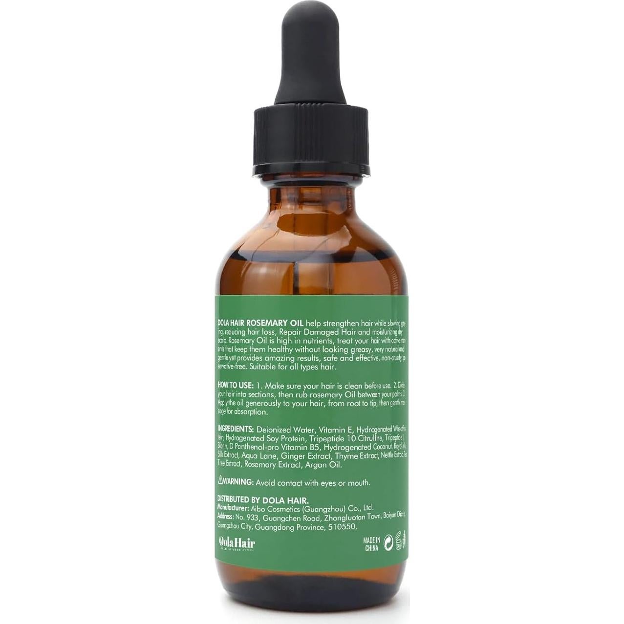 Aceite Esencial de Romero Dolahair 57.5 g - Crecimiento Cabello