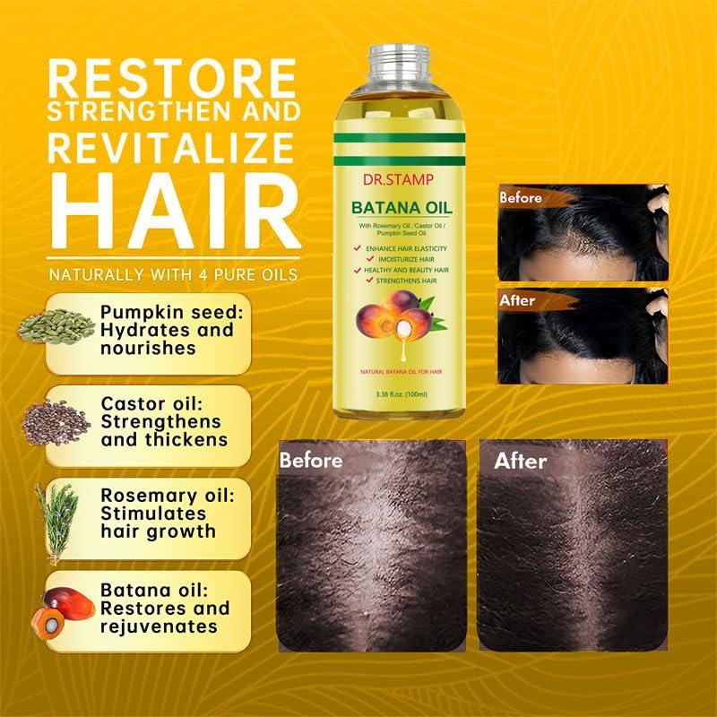 Aceite de Batana 4 en 1 Dr.stamp - Crecimiento y Cuidado Cabello