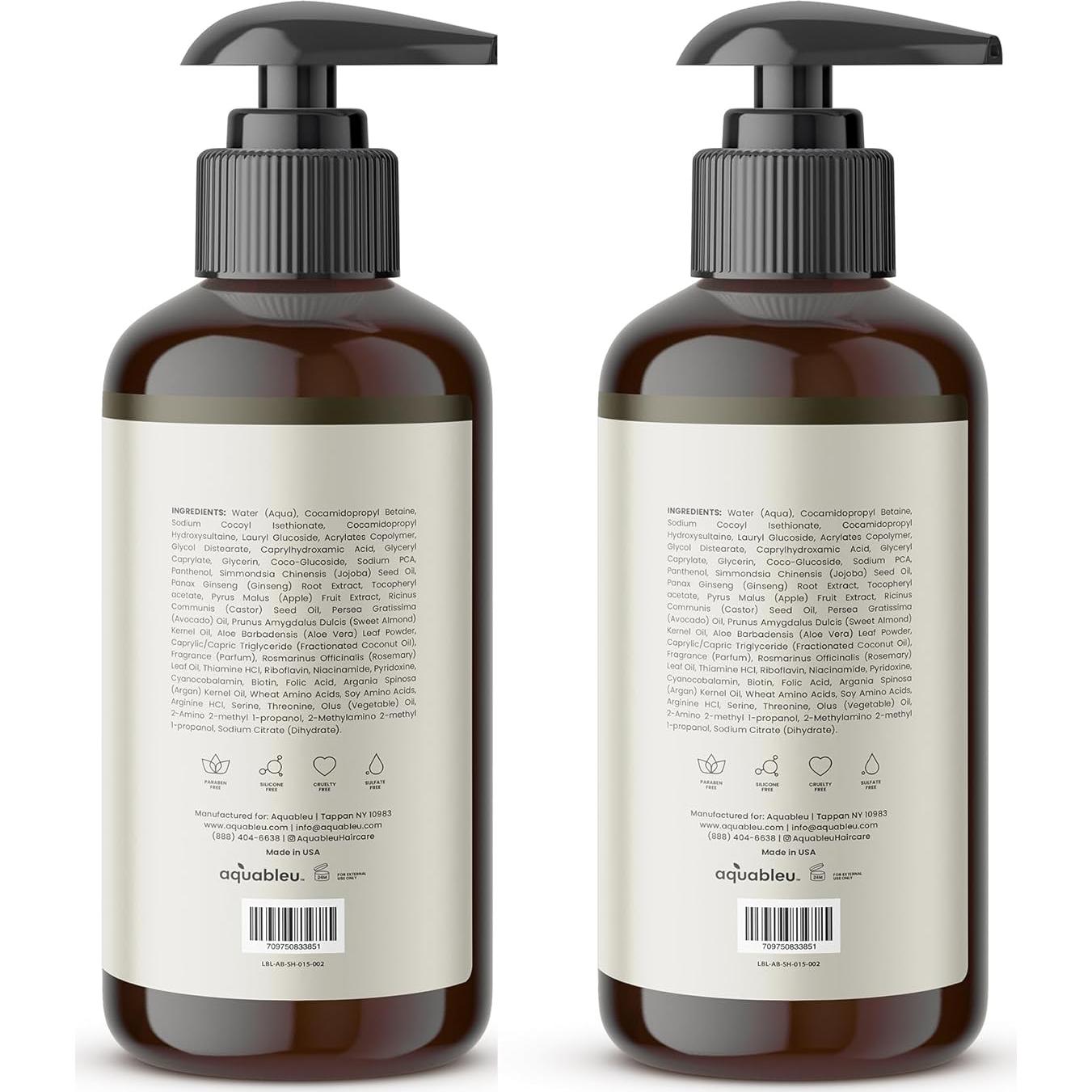 Conjunto Champú y Acondicionador Aquableu Aceite Romero 453g