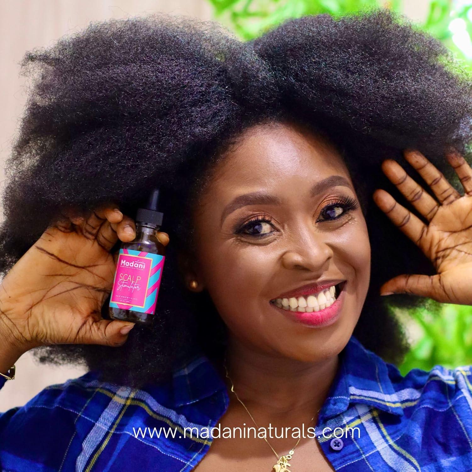 Aceite Estimulador del Crecimiento del Cabello Madani Naturals 59ml