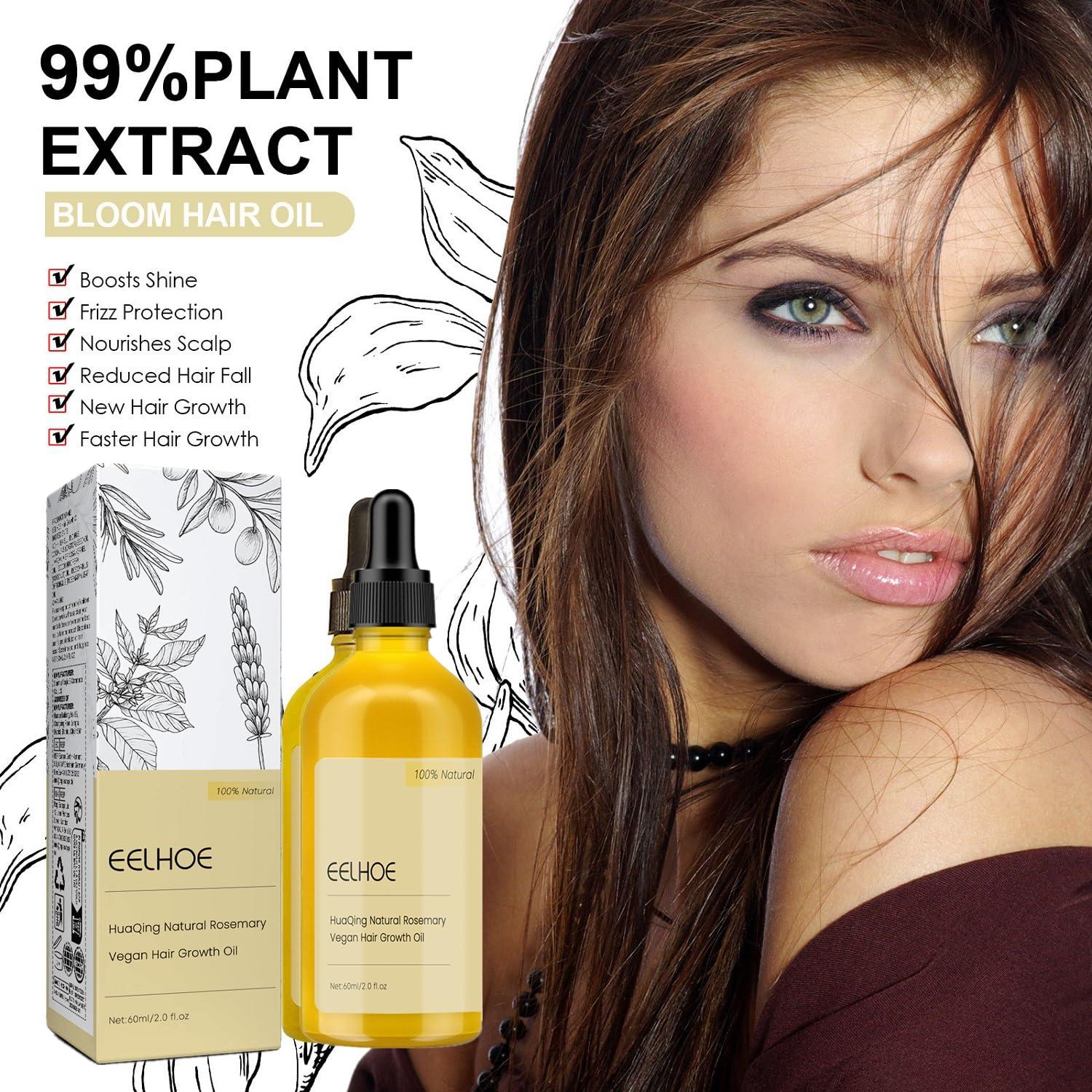 2Pack Aceite Natural Crecimiento Cabello Carvenchi 60ml