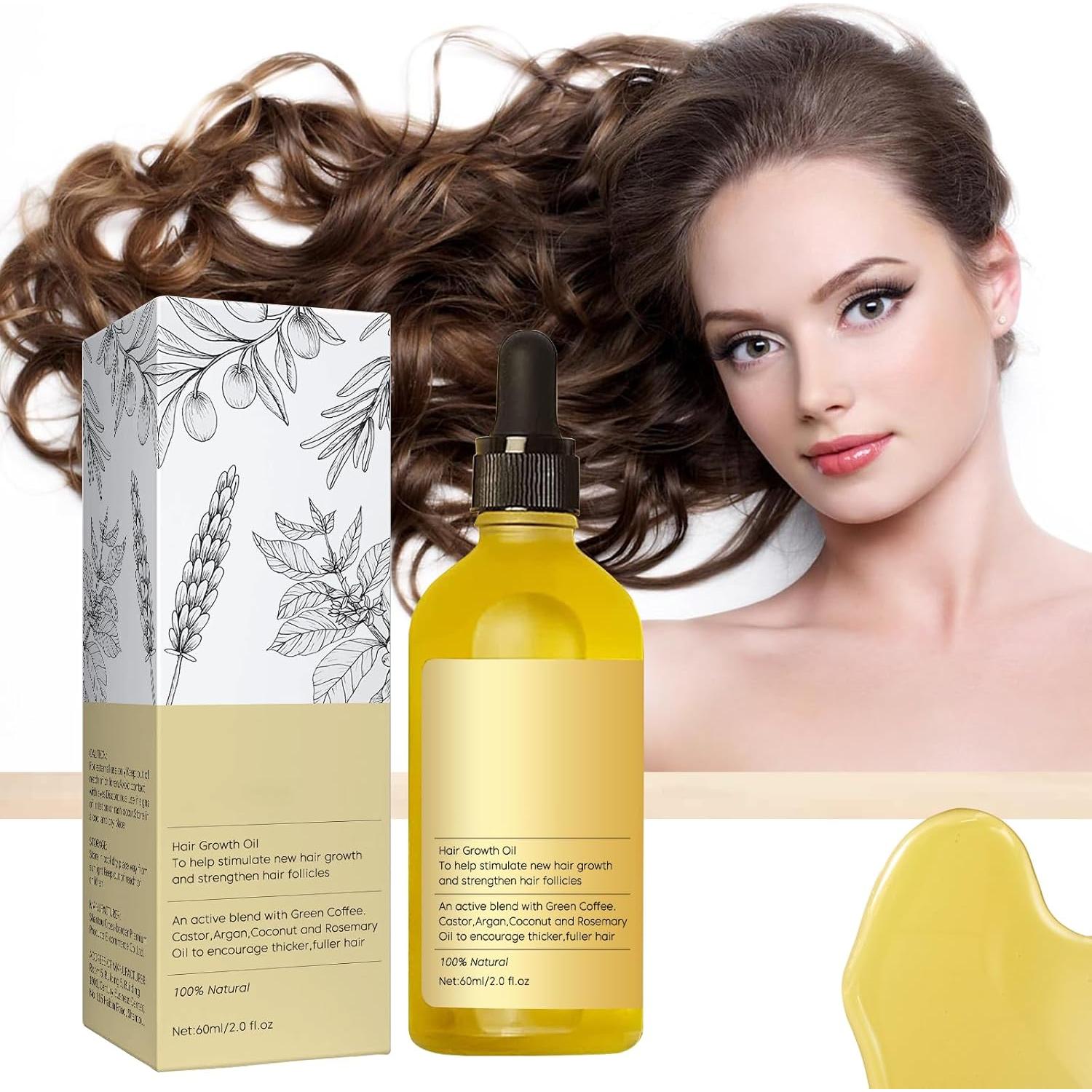 Aceite Vegano Natural Tpyag 60ml para Crecimiento Cabello