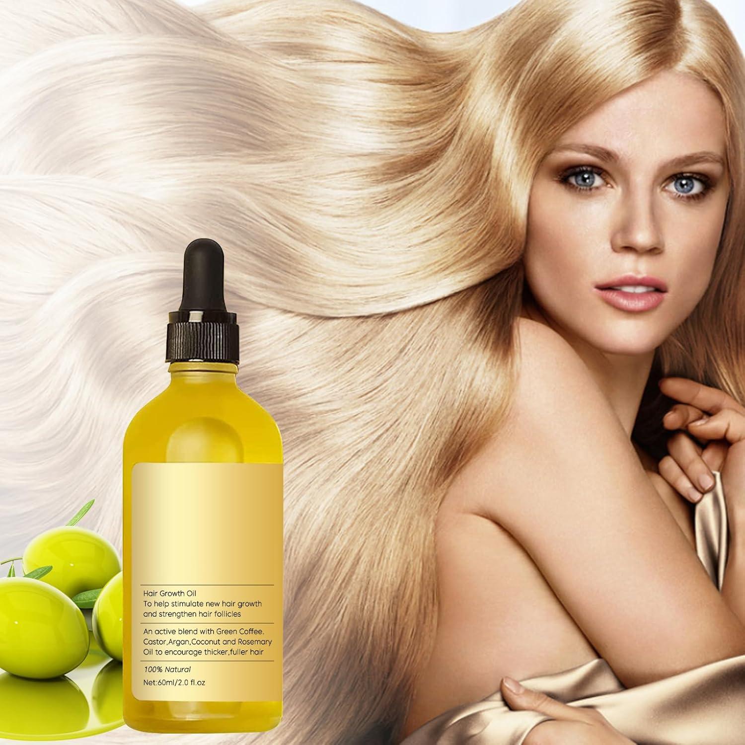 Aceite Vegano Natural Tpyag 60ml para Crecimiento Cabello