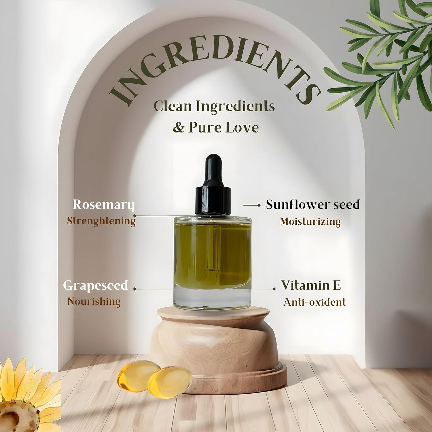 Aceite de Romero The Oily Tonic 48ml - Crecimiento y Regeneración Cabello