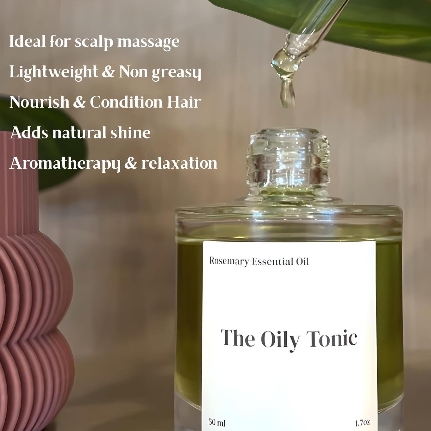 Aceite de Romero The Oily Tonic 48ml - Crecimiento y Regeneración Cabello