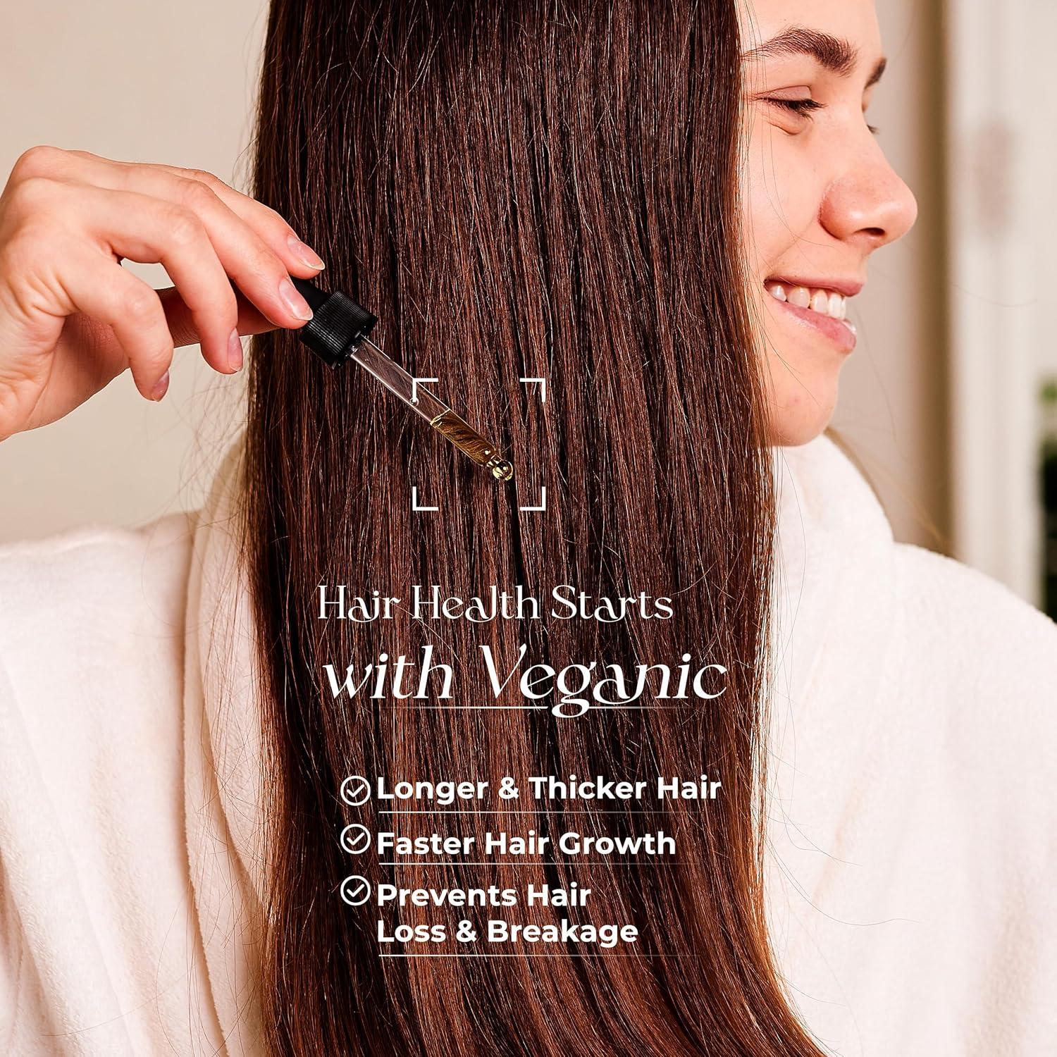 Aceite Vegano para Crecimiento del Cabello Veganic 117g