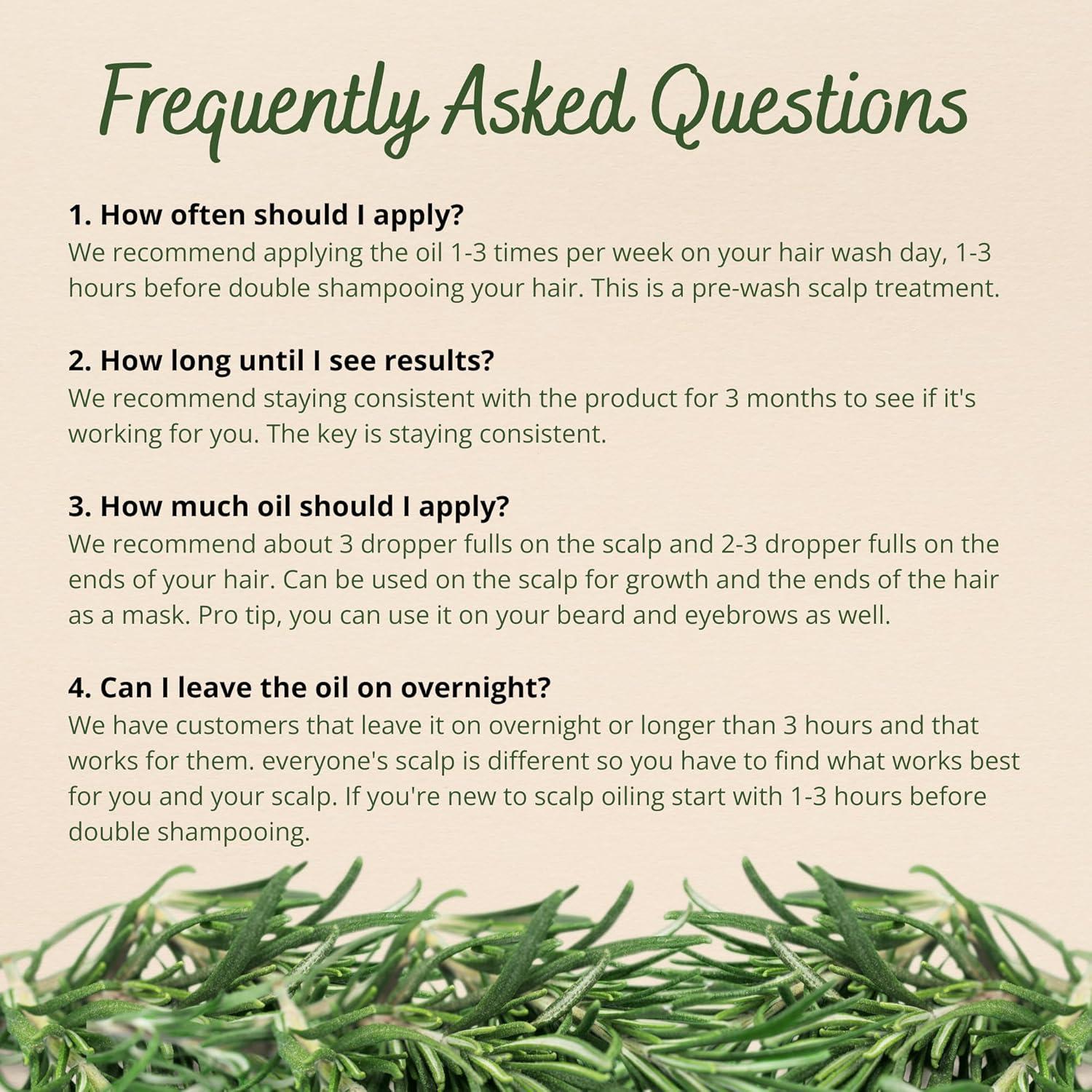 Aceite Crecimiento Cabello Orgánico 50 ml - Romero, Ricino, Amla