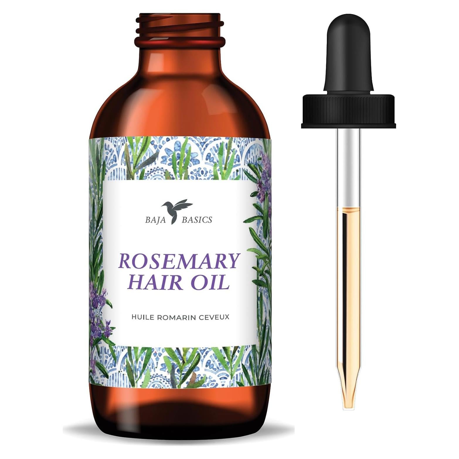 Aceite de Romero Orgánico 59 ml - Crecimiento y Hidratación Cabello