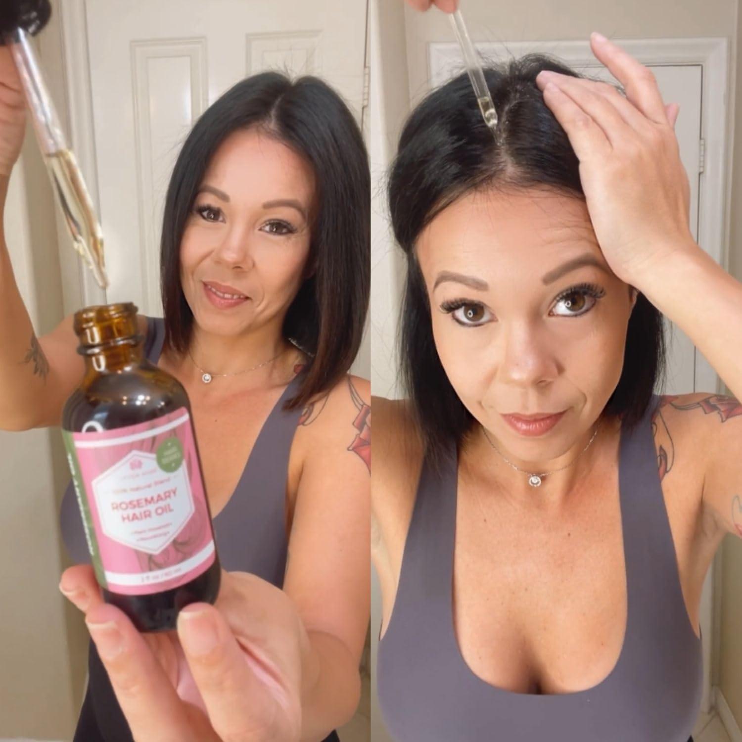 Aceite de Crecimiento Capilar Orgánico Leven Rose 60 ml