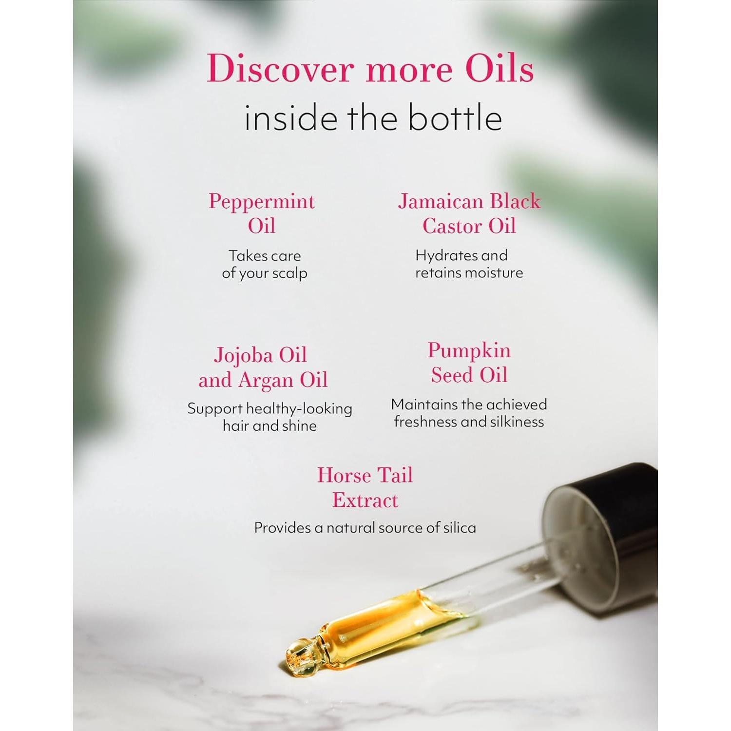 Aceite de Crecimiento Capilar Orgánico Leven Rose 60 ml