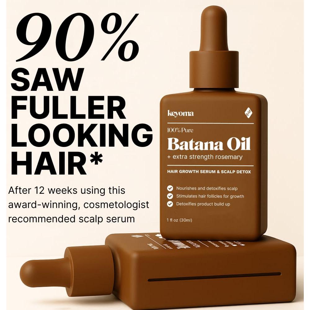 Aceite de Batana Keyoma 30 mL - Crecimiento Cabello con Romero