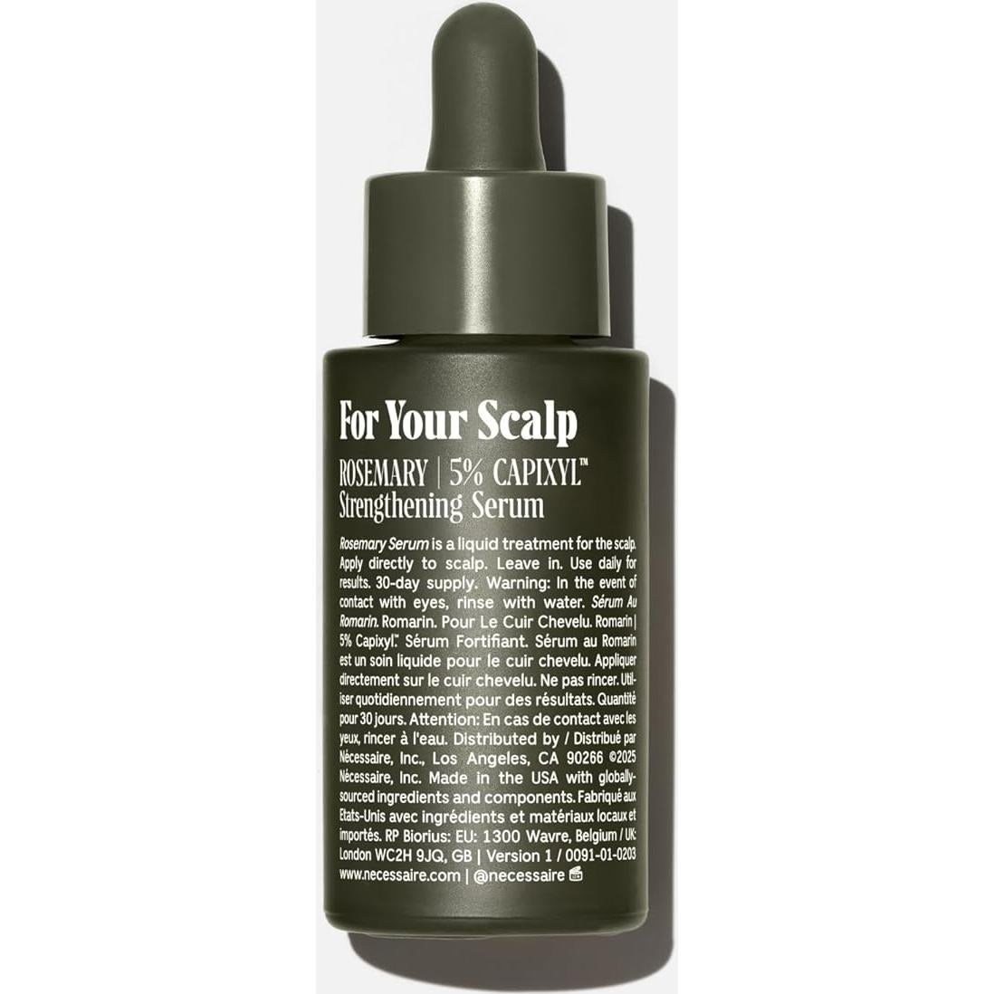 Sérum Rosemary Nécessaire 29.57 ml - Cabello Denso y Saludable