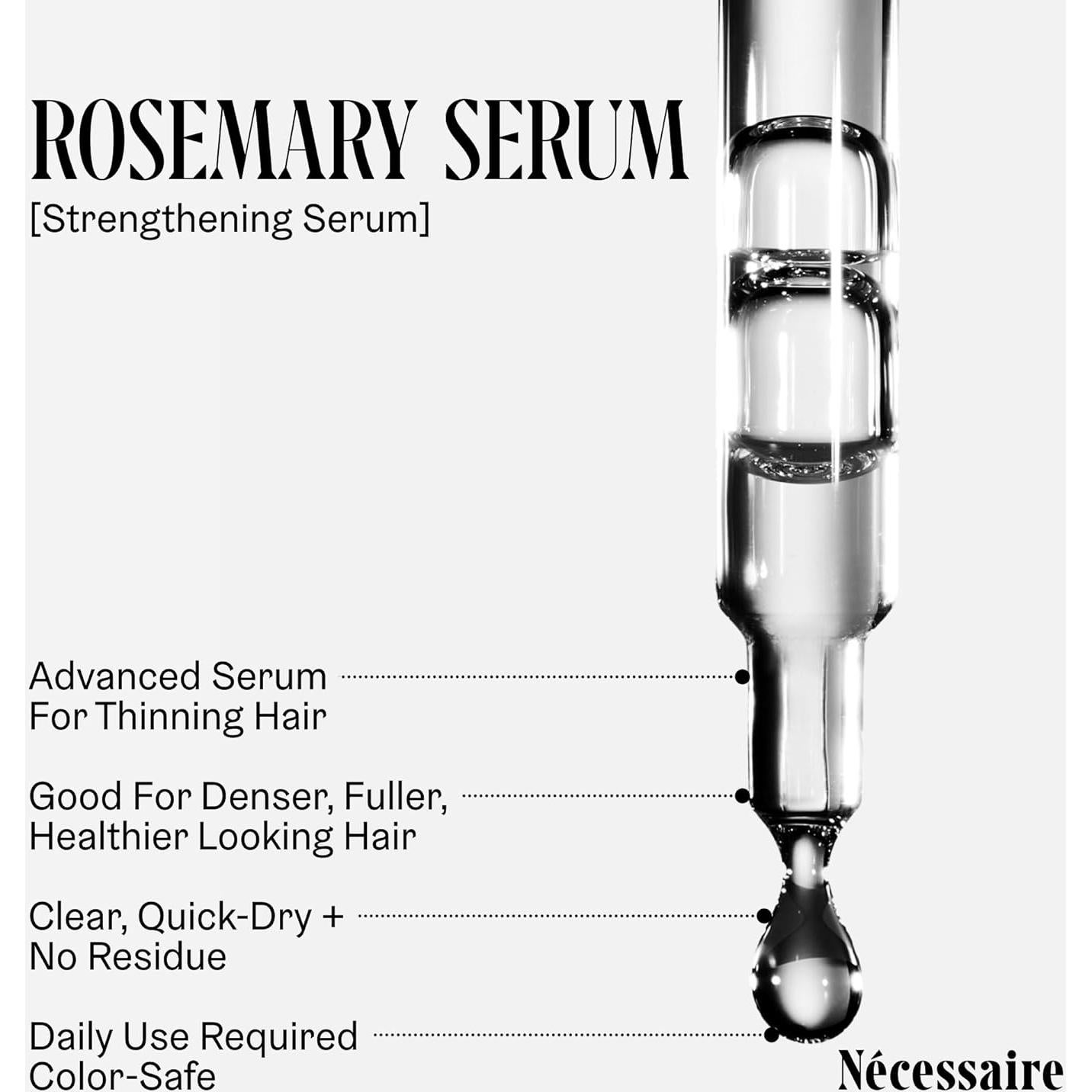 Sérum Rosemary Nécessaire 29.57 ml - Cabello Denso y Saludable