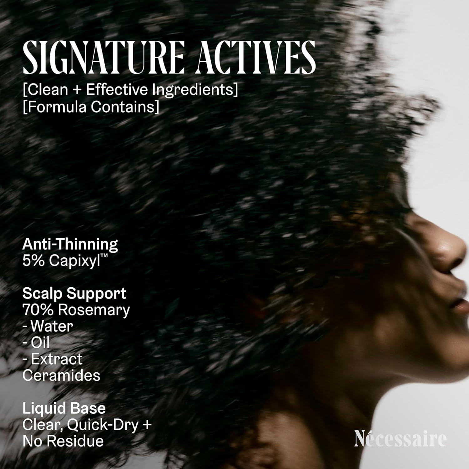 Sérum Rosemary Nécessaire 29.57 ml - Cabello Denso y Saludable